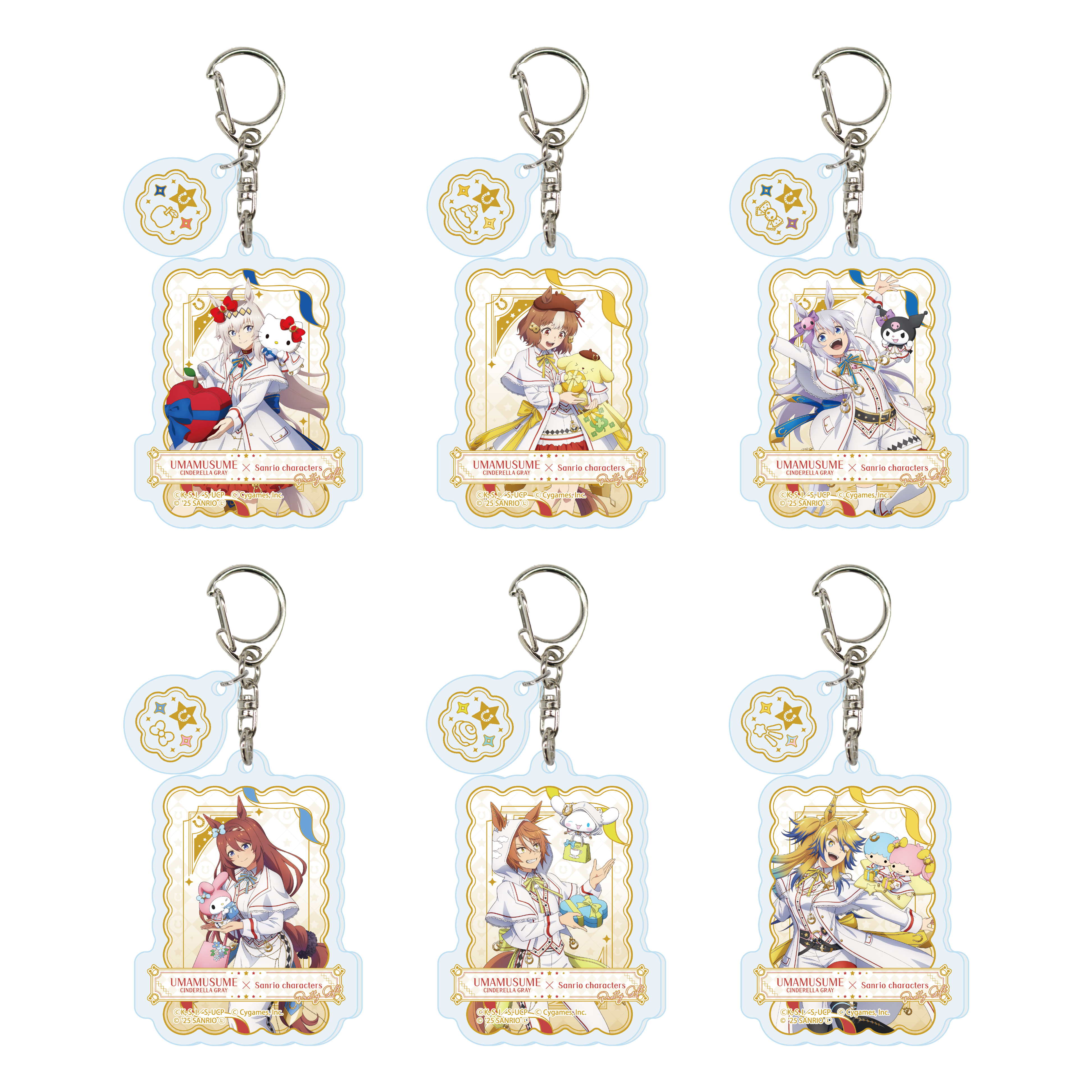 トレーディングパーツ付きアクリルキーホルダー代表画像